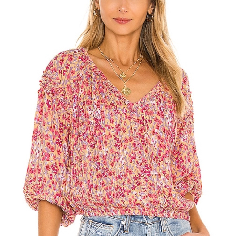 Poupette St Barth India Blouse in Pink